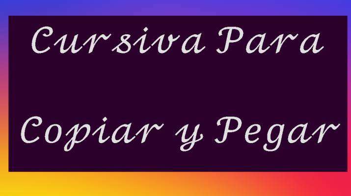 Featured image of post Nombres En Cursiva Para Copiar Y Pegar Copiar formato y pegado especial