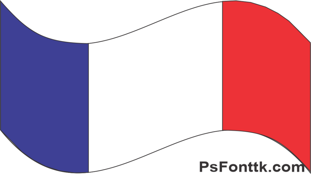 bandeira da França emoji e PNG 🇫🇷