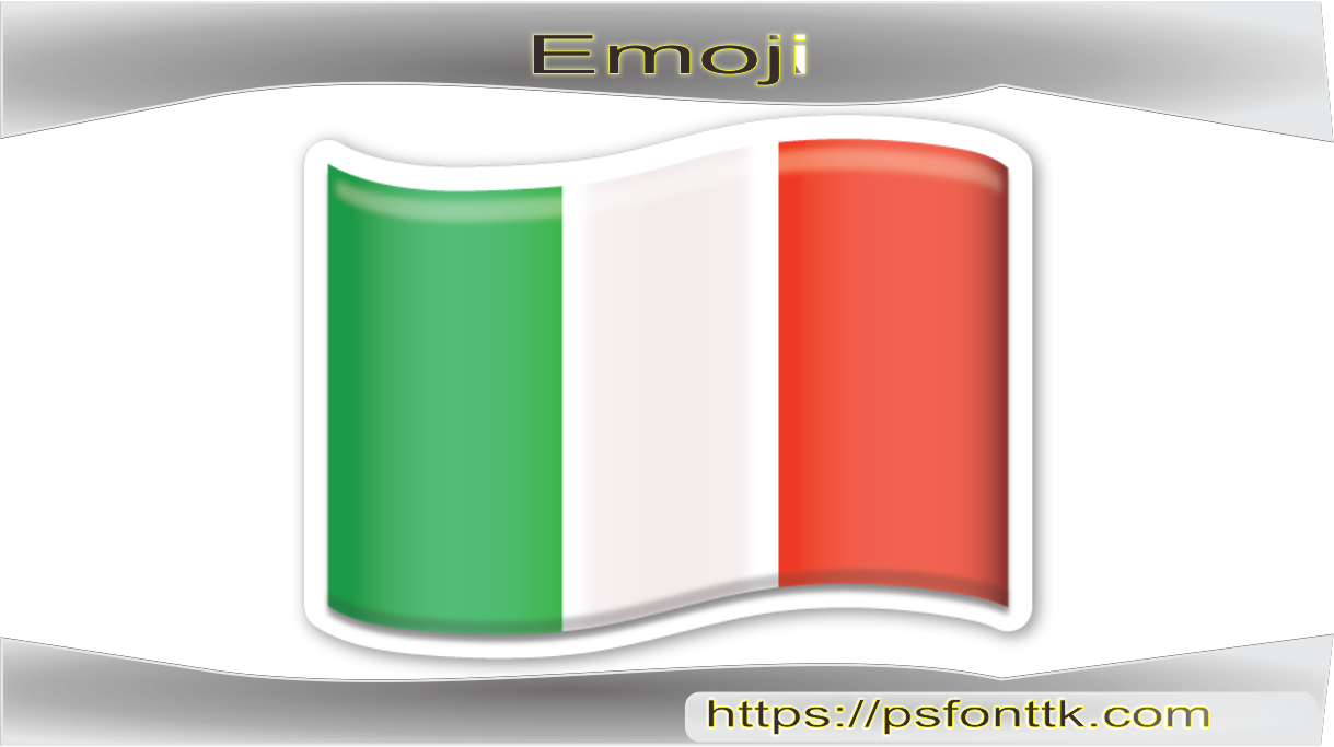 Bandeira da Itália emoji