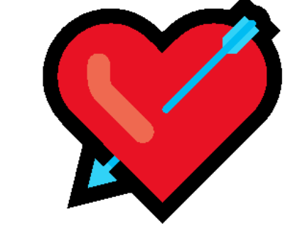 Emoji De Coração coração com flecha PNG