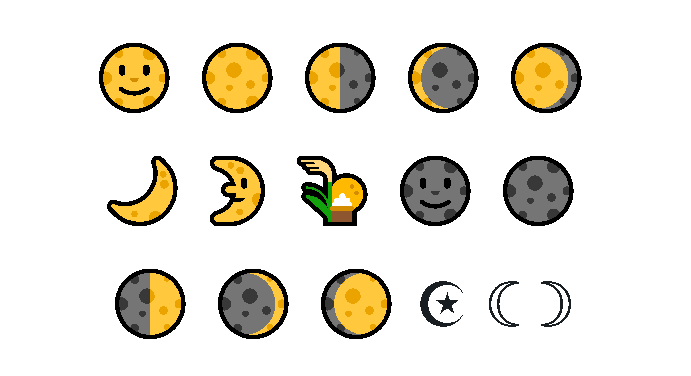 Moon Symbol Copy and Paste
