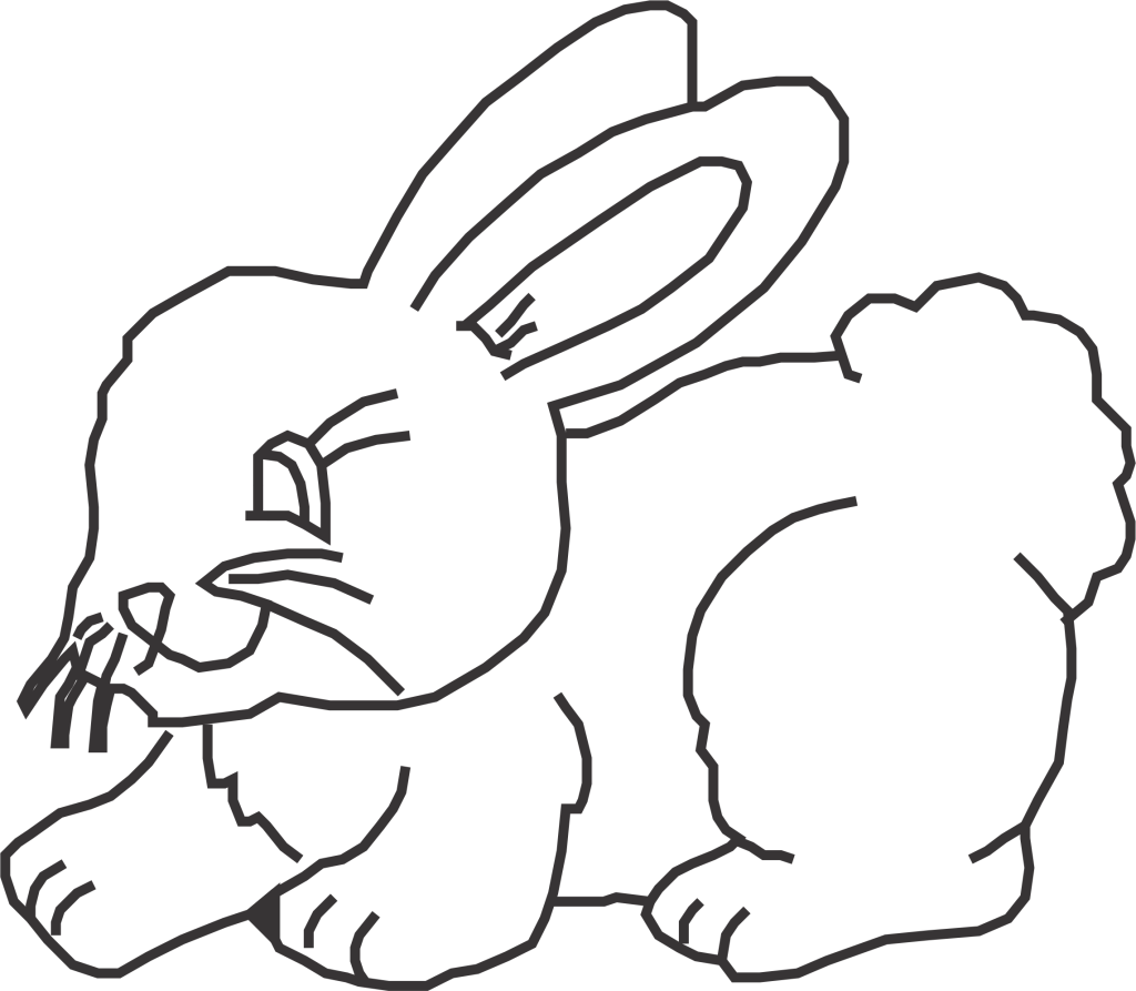 Coelho para Colorir, coelho da pascoa para colorir, desenhos de pascoa para colorir, imagem de coelho para colorir, coelho para pintar