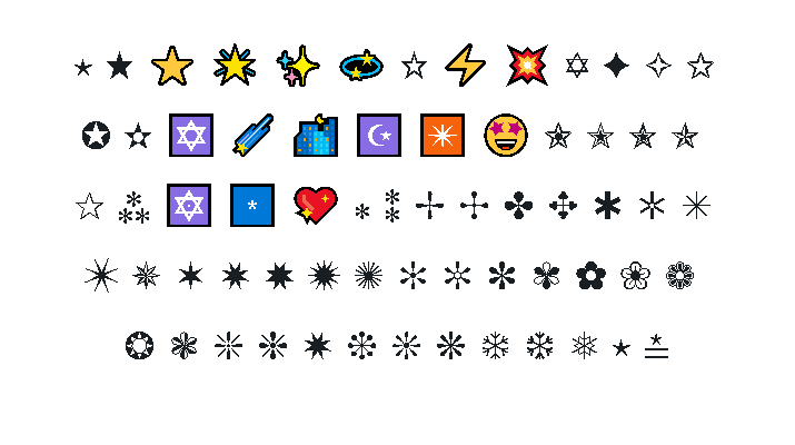 Star Emoji Copy and Paste