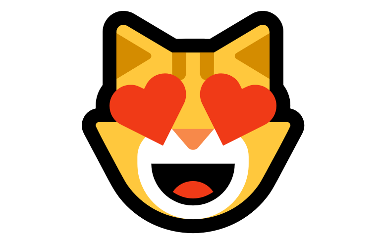 Coração Emoji PNG 😻