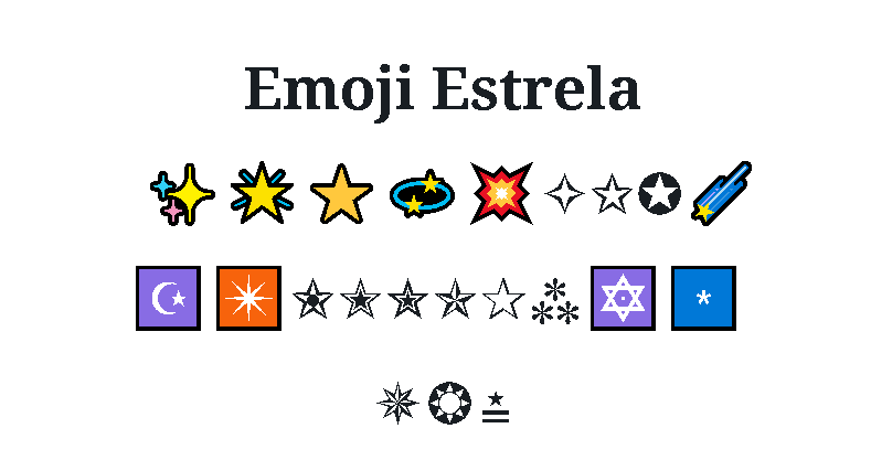 Emoji Estrela