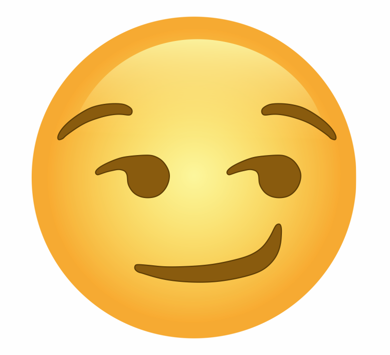 😏, Smirking Face Emoji