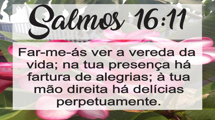 Salmos 16 11