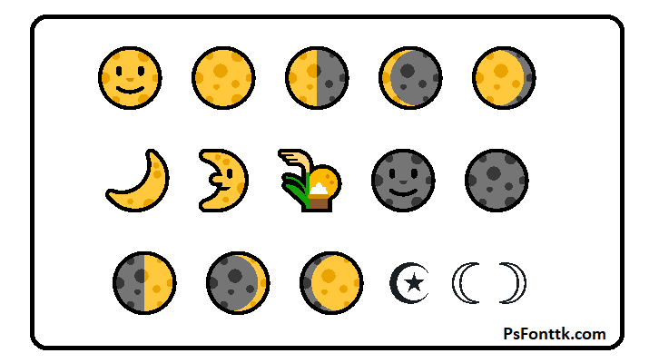 Luna Emoji, Luna Copiar y Pegar