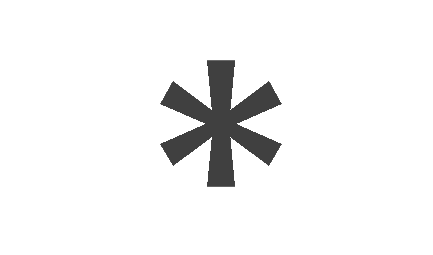 symbol asterisk