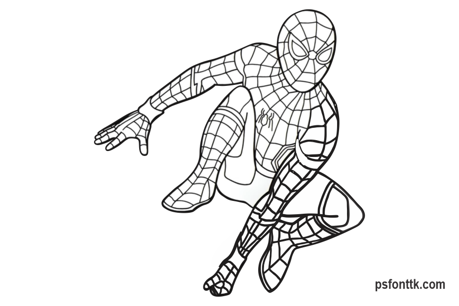 Spider Man Coloring Pages