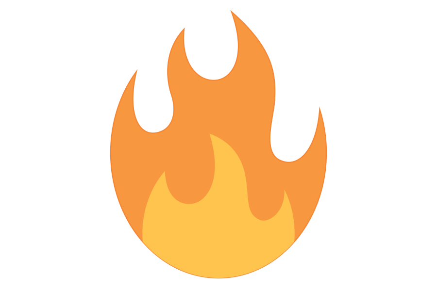 Emoji fogo